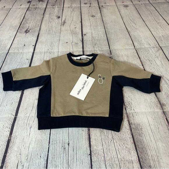 Miles the Label Baby Bowling Inspired Crewneck Sweatshirt - Picture 1 of 5